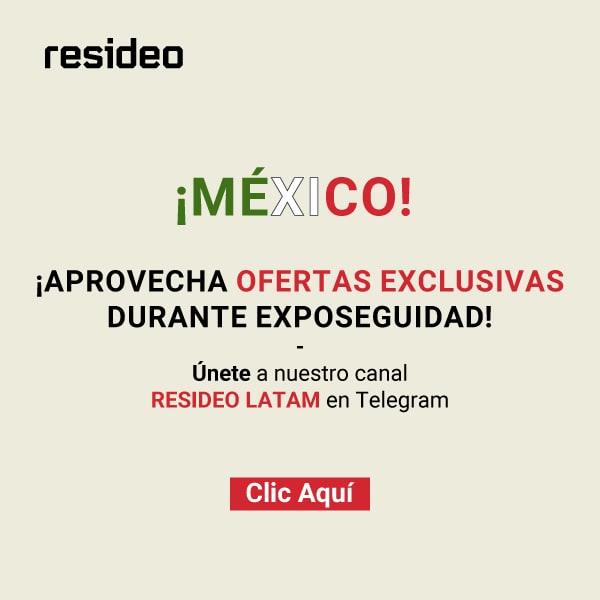 Ofertas exclusivas de Resideo en la Feria de Exposeguridad Mexico 2023